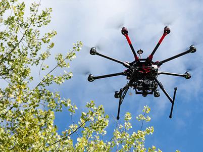 Outdoor Drohneninspektion